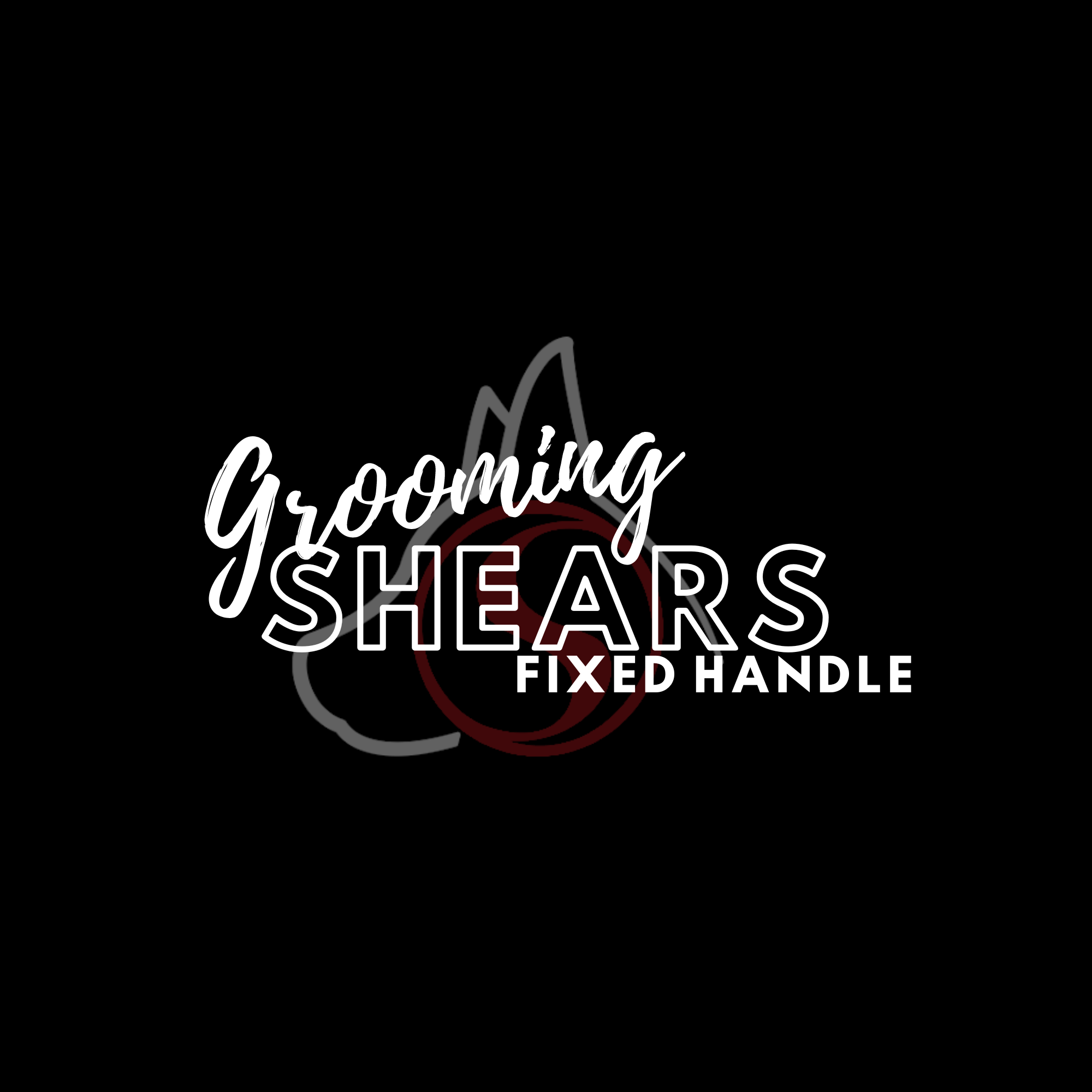- GROOMER FIXED SHEARS ALL -