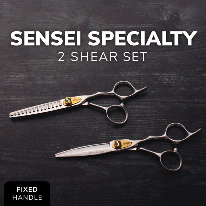 Sensei Specialty Shear Set - Fixed Handle
