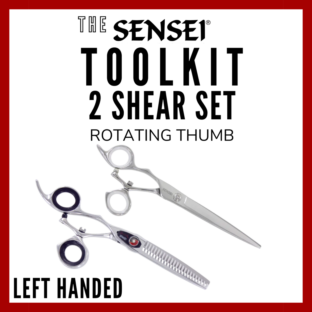 Sensei 2 Shear Toolkit Left Handed - Rotating Thumb