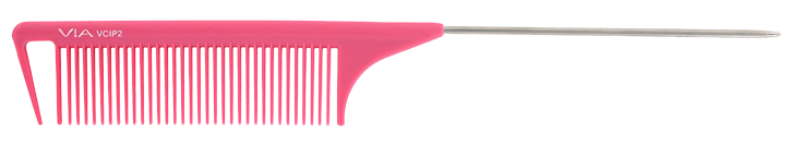 Low Tension Pin-Tail Comb - Pink