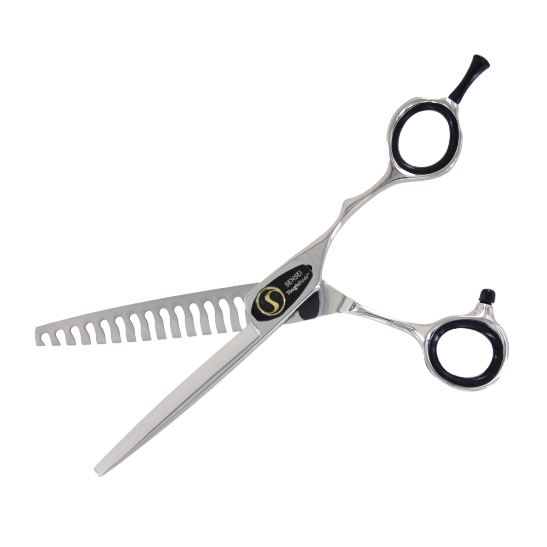 SENSEI GSC TOUGH-BLADE 14 TOOTH REVERSE-EURO POINT-CUT TEXTURE SHEAR