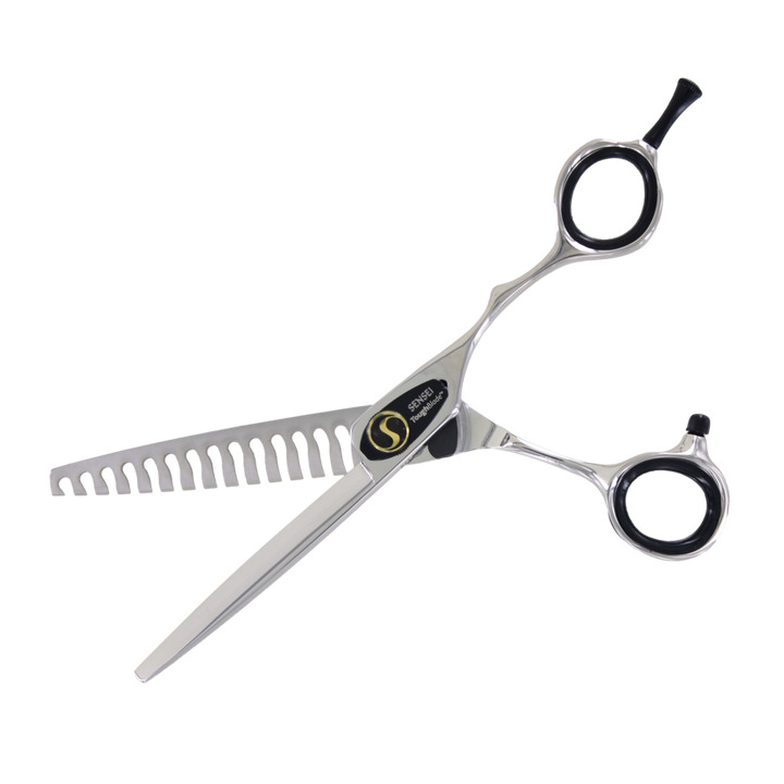 SENSEI GSC TOUGH-BLADE 14 TOOTH REVERSE-EURO POINT-CUT TEXTURE SHEAR