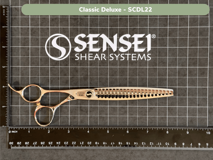 CLASSIC DELUXE 22 TOOTH SEAMLESS QUICK CUT™ TEXTURE SHEAR -LEFTY