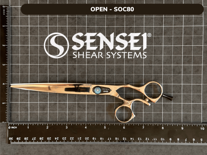OPEN - CURVED BLADE SHEAR - GROOMING