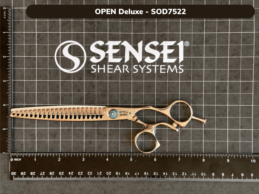 OPEN 22 TOOTH SEAMLESS QUICKCUT™ SHEAR - GROOMING