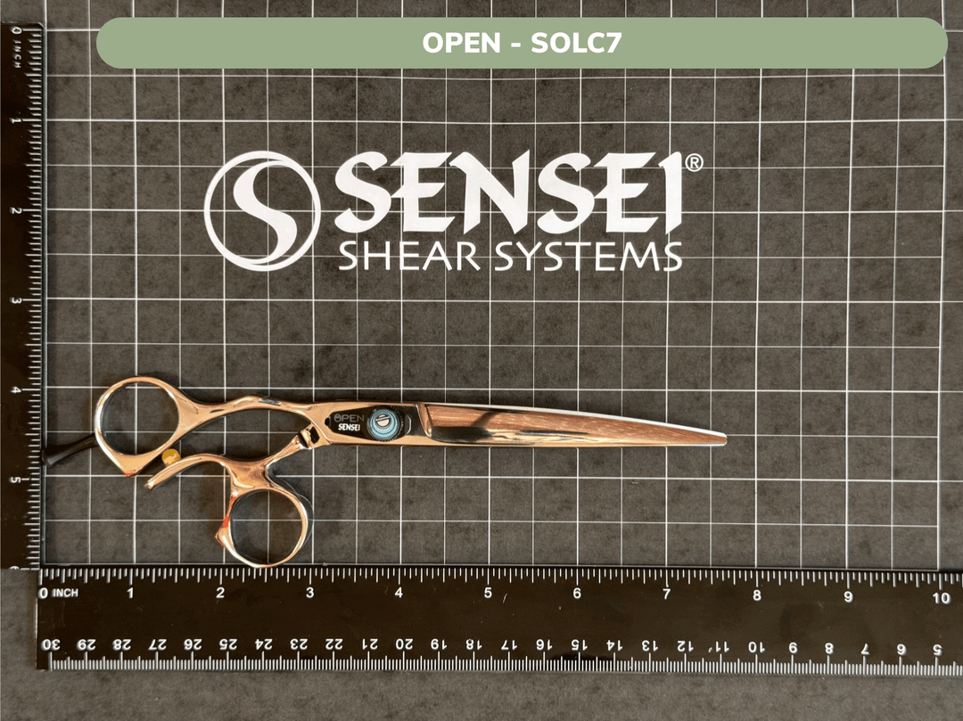 SENSEI OPEN - CURVED BLADE SHEAR - LEFTY GROOMING