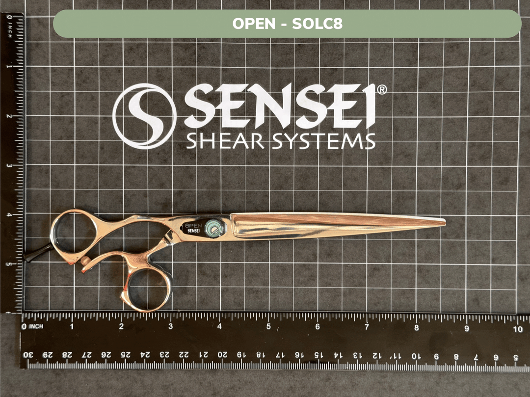 SENSEI OPEN - CURVED BLADE SHEAR - LEFTY GROOMING