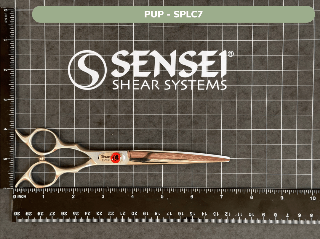 SENSEI PUP CURVED SHEAR - LEFTY GROOMING