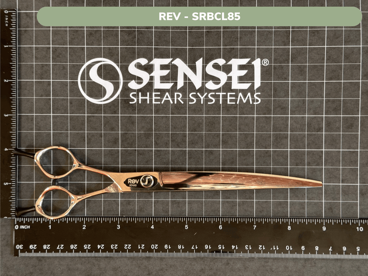 SENSEI REV BASIC CURVED SHEAR - LEFTY GROOMING