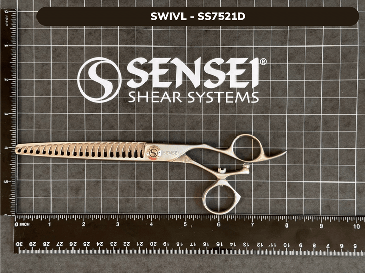 SENSEI SWIVL DOUBLE DELUXE SPEEDCHUNK BLENDING SHEARS - GROOMING