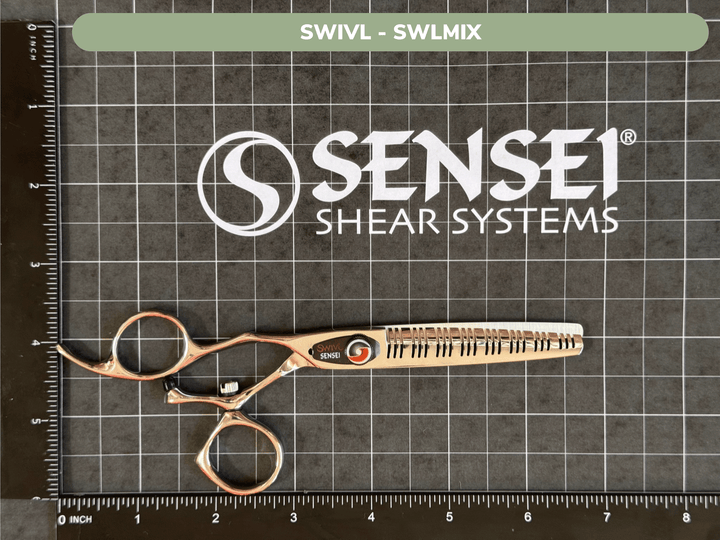 SENSEI SWIVL 3D TEXTURE™ MIXED TOOTH SHEAR - LEFTY