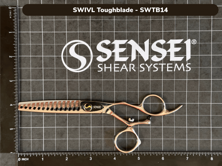 SWIVL TOUGHBLADE 14 TOOTH POINT CUT TEXTURE SHEAR