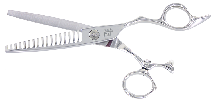 SENSEI FIT 17 TOOTH ROTATING SEAMLESS POINT-CUT™ TEXTURE SHEARS