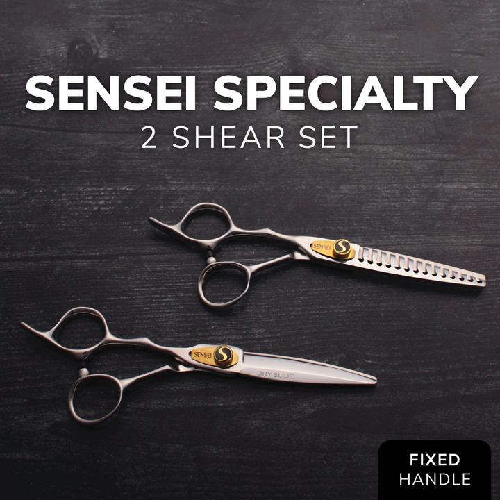 Sensei Specialty Shear Set - Fixed Handle LEFT Handed
