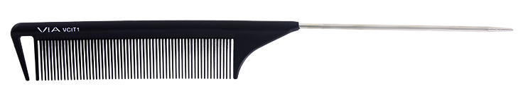 High Tension Pin-Tail Comb - Black -VCIT1