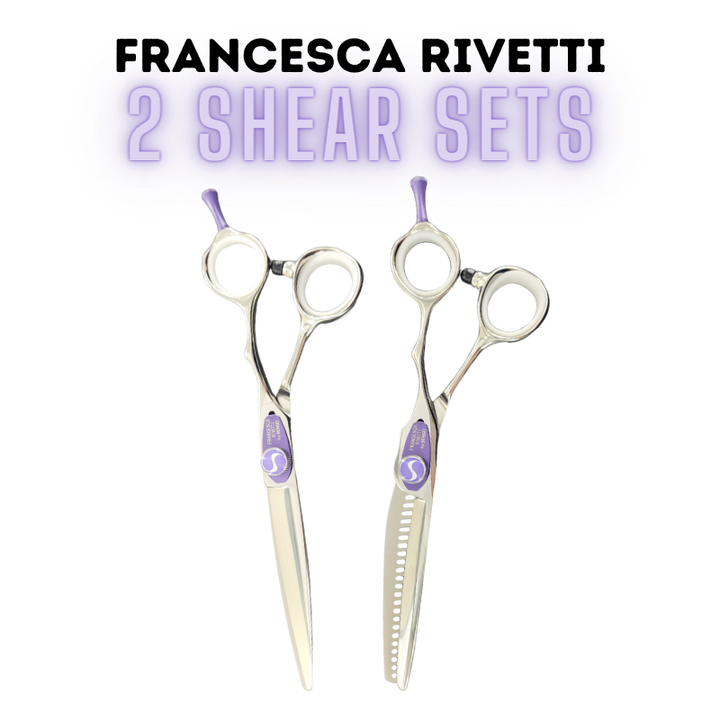 Francesca Rivetti by Sensei hairdressing shear sets