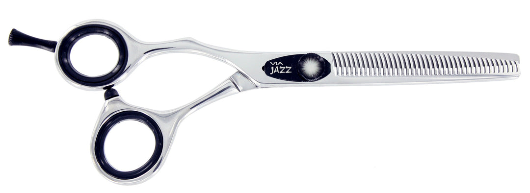 VIA By SENSEI JAZZ 40 Tooth Thinner & Blending Shear - Left Handed