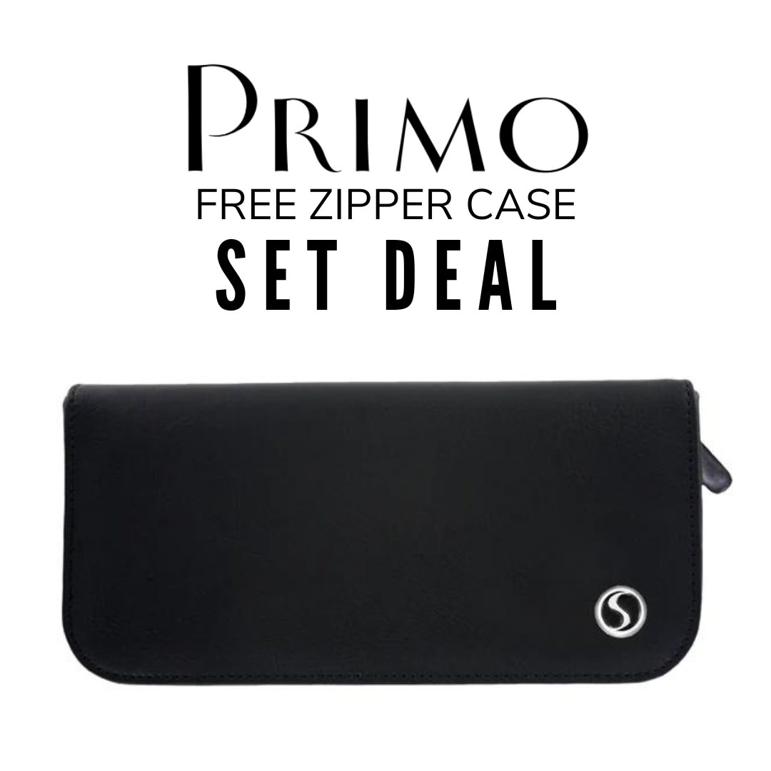 Primo hairdressing shear set promo free case