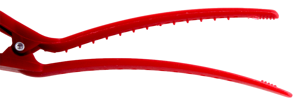 Sensei Red Carbon Antistatic Clips 6-pack