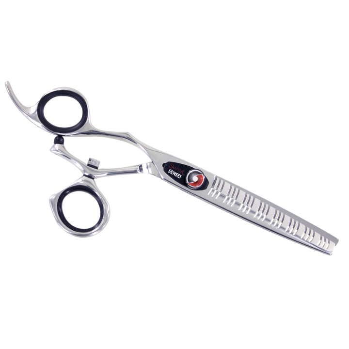 Swivl 3D Texture™ Mixed Tooth Shear - Lefty hairdressing shear
