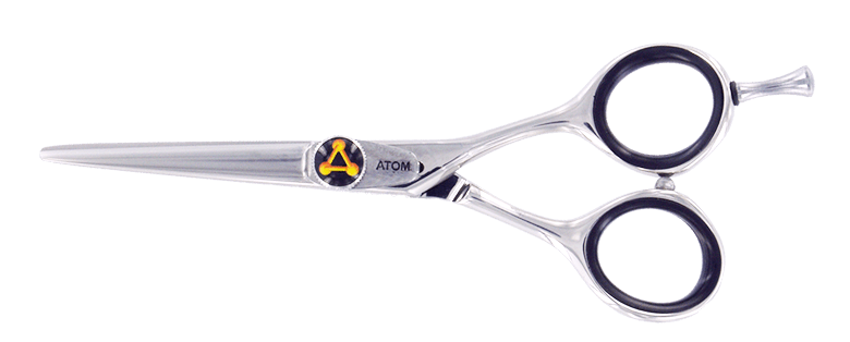 atom hairdressing shear fixed handle